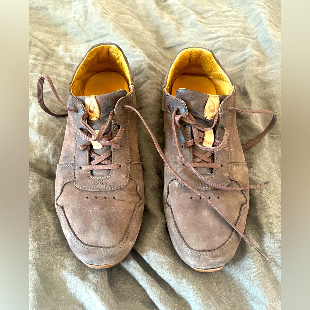 Olukai leather shoes